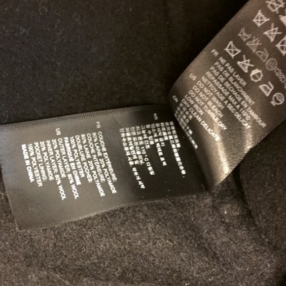 🔥Sandro Morane Houndstooth Wool-blend Coat, size 6 - Picture 7 of 9